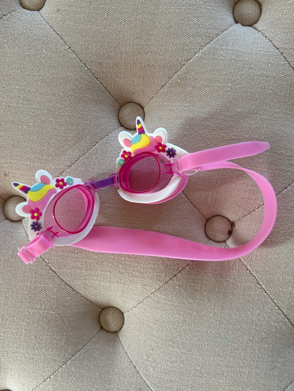 🤍H2O life🤍Kids Unicorn Pink Swim Goggles size 3+